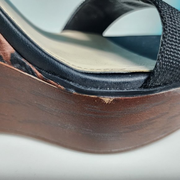Jessica Simpson Wedge Platform Sandals Sz 8.5 - Picture 10 of 12